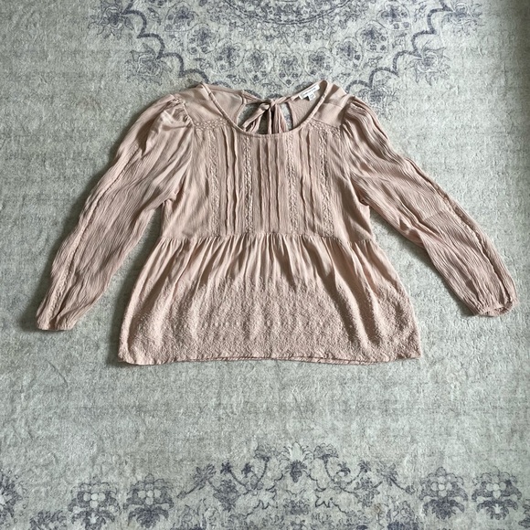 American Eagle Outfitters Tops - Blush Pink Long Sleeve American Eagle Top